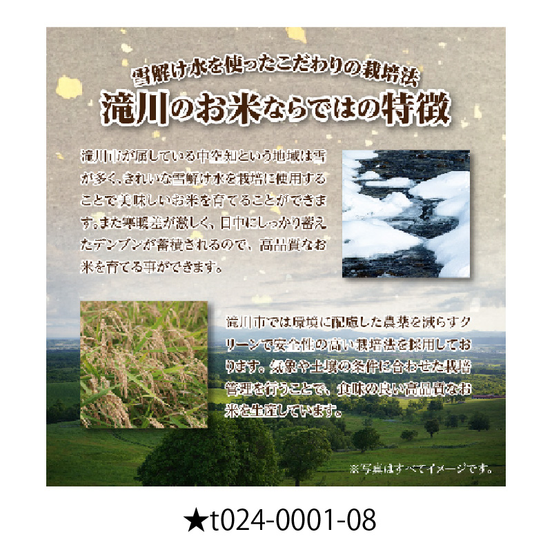 【20日以内に発送】令和6年産北海道産ゆめぴりか【無洗米】5kg 【滝川市産】 | 米 お米 精米 ブランド ブランド米 コメ おこめ ごはん ご飯 白米 無洗米 ゆめぴりか 特A 北海道 北海道産 北海道米 滝川