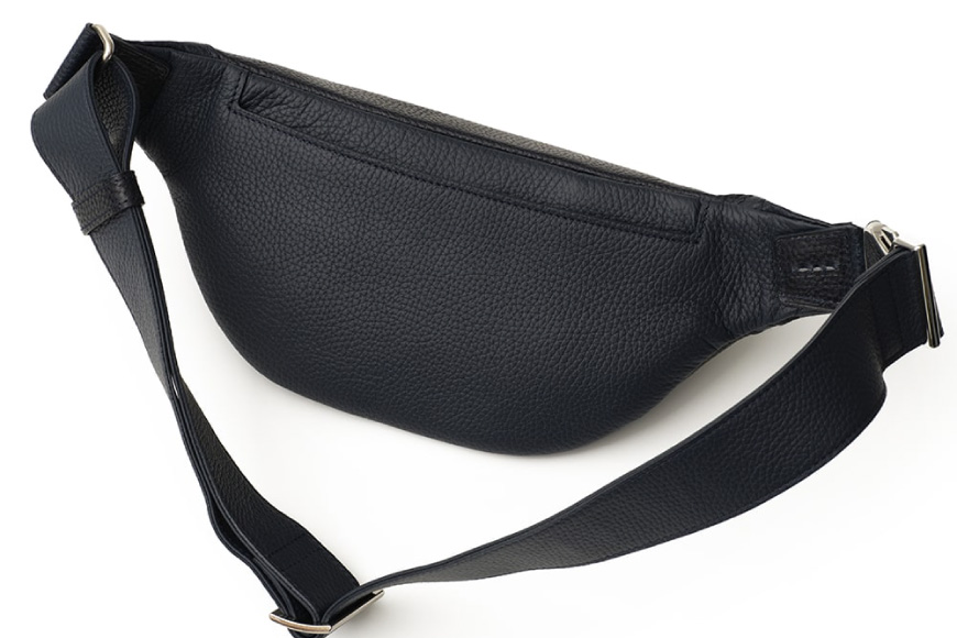 SOMES ウエストポーチ （ネイビー）GL-09 [ソメスサドル 北海道 砂川市 12260762-a] ソメス ポーチ メンズ レディース 本革 革 革製品 レザー 仕事 レビューキャンペーン