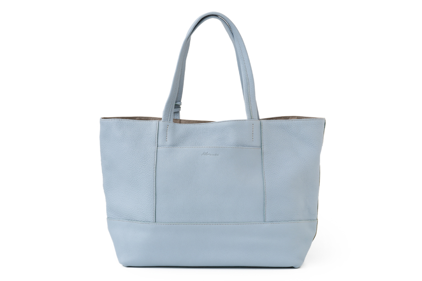 SOMES AT-77 トートバッグ L ブルーグレー [ソメスサドル 北海道 砂川市 12260905] ソメス トート メンズ レディース A4 a4 革 本革 牛革 革 革製品 革鞄 革バッグ 革カバン レザー バッグ