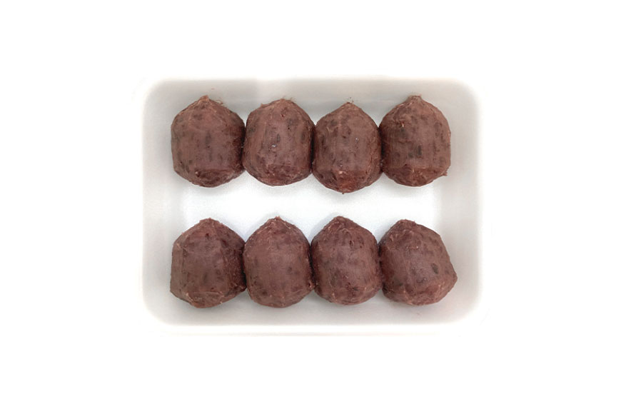 おはぎ 冷凍 よしかわの北海道おはぎ つぶあん 8個入 6セット 計48個 [吉川食品 北海道 砂川市 12260707] お菓子 和菓子 業務用 レビューキャンペーン