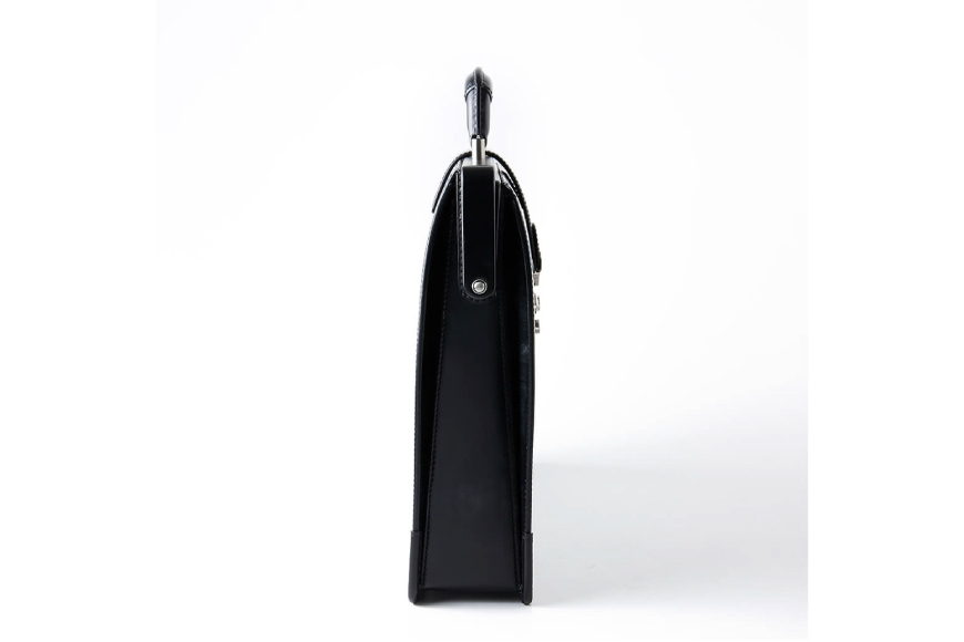 SOMES PG-43 スリムダレスバッグ ブラック [ソメスサドル 北海道 砂川市 12260879] ソメス バッグ メンズ レディース 本革 革 革製品 鞄 かばん レザー レビューキャンペーン