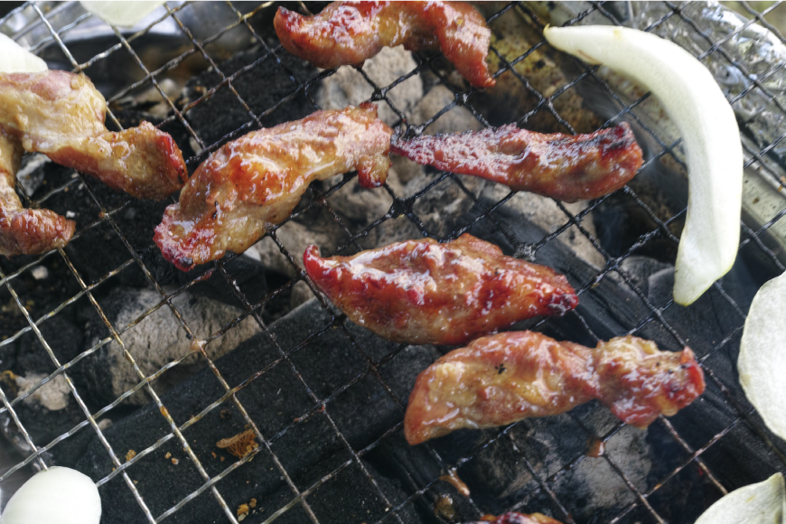 豚サガリ 味付き 味噌だれ入り 230g 4パック 計920g [たなかホルモン 北海道 砂川市 12260787] 豚 豚肉 サガリ さがり たん 焼肉 焼肉用 焼き肉 小分け 冷凍 国産 レビューキャンペーン