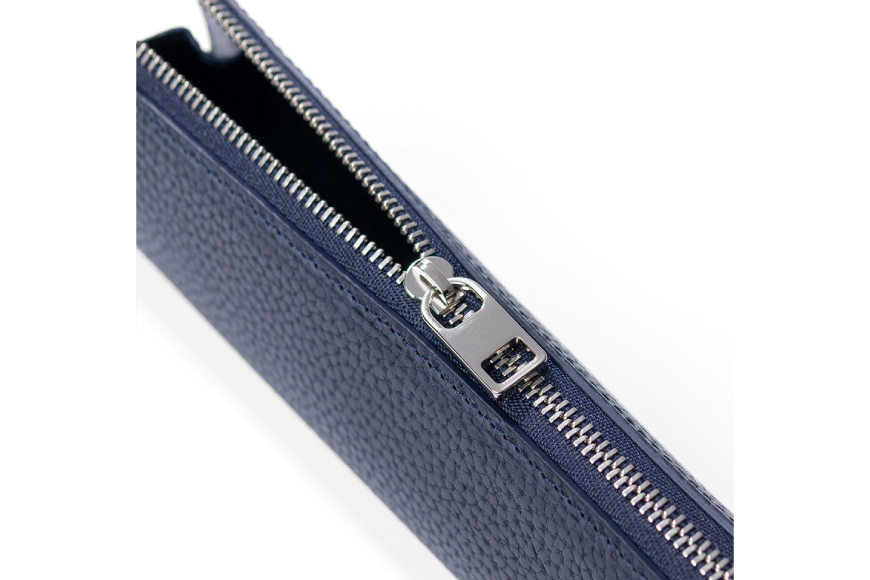 SOMES GL-13 ペンケース ネイビー [ソメスサドル 北海道 砂川市 12260954-b] ソメス 本革 革 革製品 レザー 筆箱 ケース ポーチ