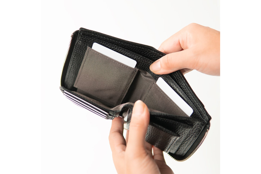 SOMES GL-02 LF札入れ ブラック LF折財布 [ソメスサドル 北海道 砂川市 12260875] 財布 二つ折り ギャロップ 牛皮 二つ折り財布ソメス メンズ レディース 本革 革 革製品 レザー 札入れ レビューキャンペーン