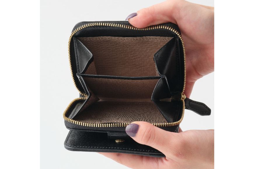 SOMES 二つ折り財布 （ブラック）PT-85 [ソメスサドル 北海道 砂川市 12260813-b] ソメス 財布 メンズ レディース 二つ折り 二つ折 2つ折り 本革 革 革製品 レザー ウォレット サイフ さいふ somes saddle レビューキャンペーン