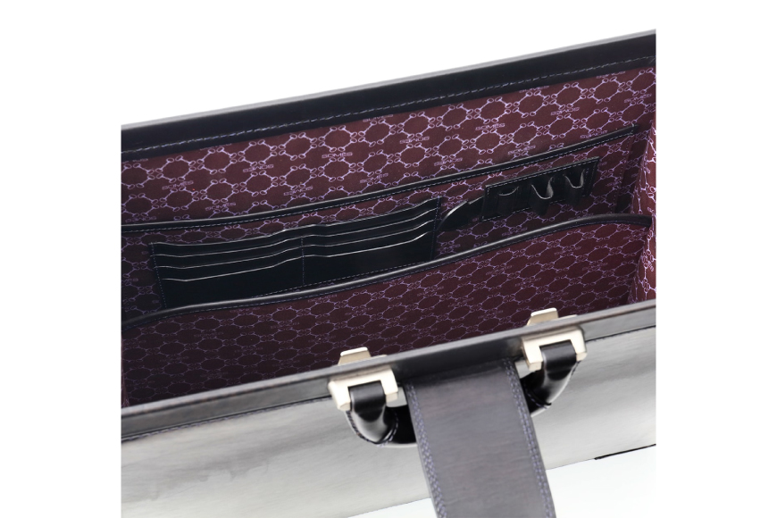 SOMES PG-41 ダレスバッグ ブラック [ソメスサドル 北海道 砂川市 12260882] ソメス バッグ メンズ レディース 本革 革 革製品 鞄 かばん レザー レビューキャンペーン