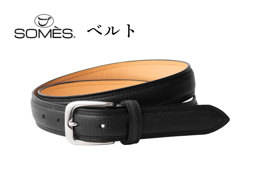 SOMES GL-11 ベルト 30mm ブラック [ソメスサドル 北海道 砂川市 12260871] ソメス バッグ メンズ レディース 本革 革 革製品 鞄 かばん レザー レビューキャンペーン