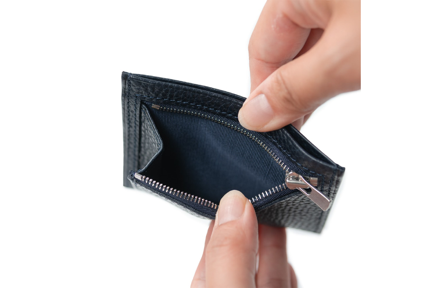 SOMES GL-17 フラグメントケース ネイビー [ソメスサドル 北海道 砂川市 12260910] ソメス レディース メンズ ブランド カード入れ 小銭入れ コンパクト 薄型 財布 日本製 本革 革 革製品 レザー