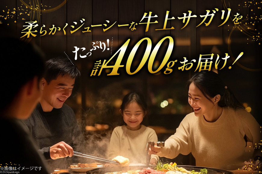 サガリ 牛 上サガリ 200g 2パック 計400g [焼肉銀座園 北海道 砂川市 12260732-a] 冷凍 焼肉 焼き肉 牛肉 肉 小分け やきにく 