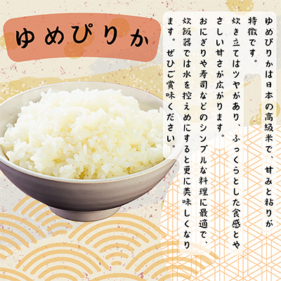 令和7年産 北海道深川産 ゆめぴりか(精米) 5kg×1袋【1596506】