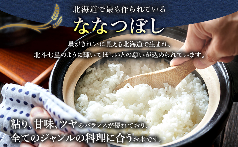 【令和7年度産】◆3ヵ月定期便◆ 富良野 山部米研究会【 ななつぼし 】無洗米 5kg×2袋（10kg）お米 米 ご飯 ごはん 白米 令和7年 令和7年産 定期便 定期 送料無料 北海道 富良野市 道産 直送 ふらの