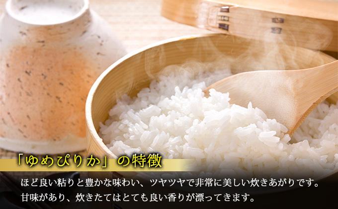 【北海道富良野産】令和6年産 ゆめぴりか 10kg  (お米 米 ご飯 ごはん 白米 定期 送料無料 北海道 富良野市 道産 直送 ふらの)