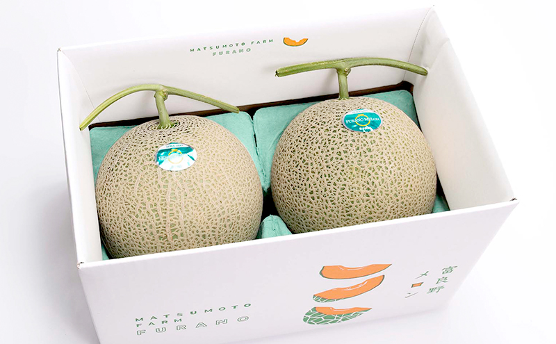 【2026年6月下旬より発送】北海道 富良野 赤肉 メロン『厳選』大玉 2玉 約1.8kg以上×2玉 (松本農園) メロン フルーツ 果物 新鮮 甘い 贈り物 ギフト 道産 ジューシー おやつ ふらの ブランド 夏 