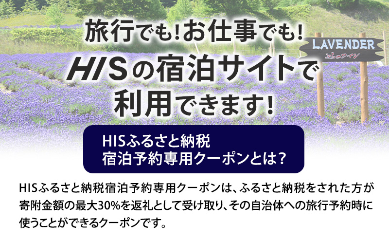 HISふるさと納税宿泊予約専用クーポン（北海道富良野市）21,000円分