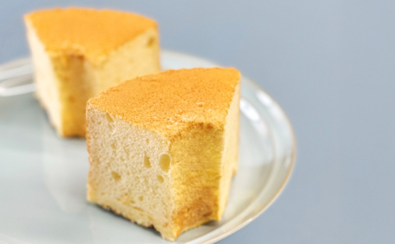 ≪北海道 富良野産 原材料使用≫ ふらの牛乳シフォンケーキ 1ホール (フラノビジュー)