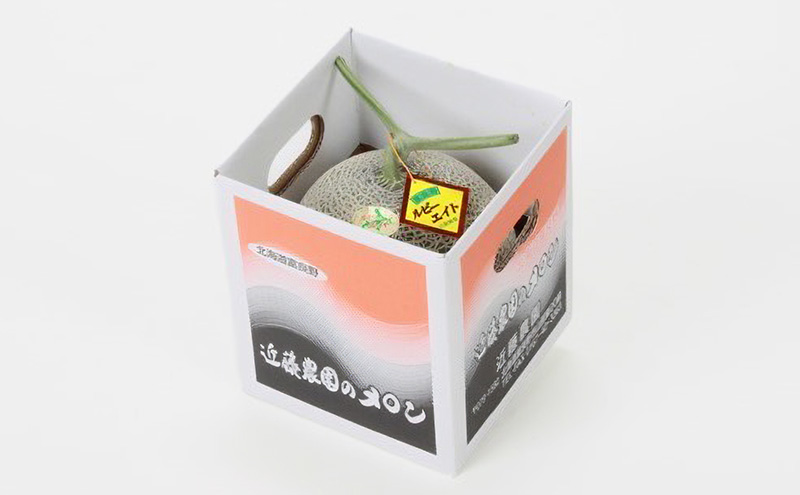 【2026年夏発送】富良野産 赤肉メロン 大玉 1玉（2kg以上）[近藤農園] メロン フルーツ 果物 新鮮 甘い 贈り物 ギフト 道産 ジューシー おやつ ふらの ブランド 夏 北海道 富良野市