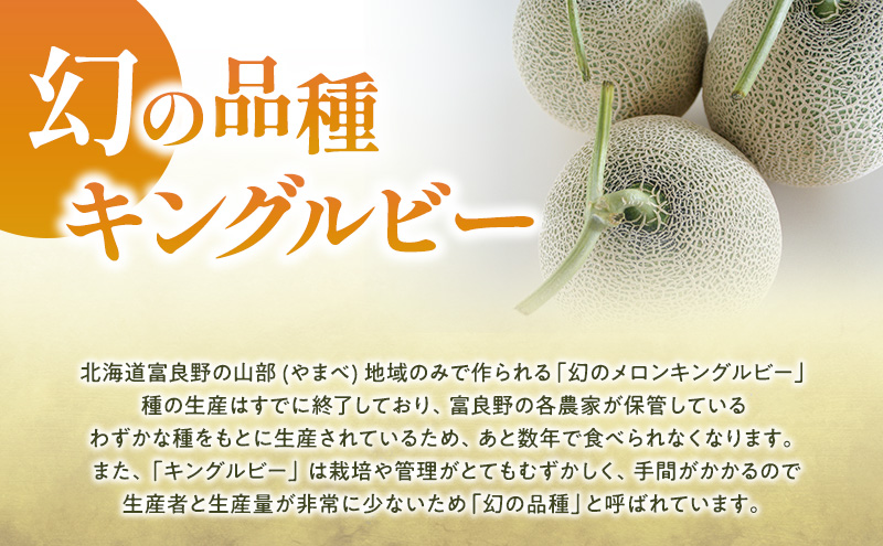 【2026年夏発送】富良野産 赤肉メロン 大玉 1玉（2kg以上）[近藤農園] メロン フルーツ 果物 新鮮 甘い 贈り物 ギフト 道産 ジューシー おやつ ふらの ブランド 夏 北海道 富良野市