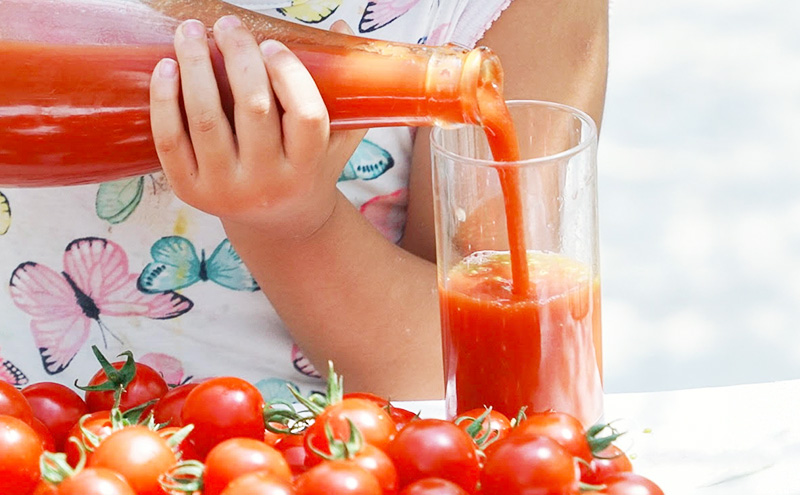 完熟 ミニトマト 100% ストレートジュース  720ml×2本[赤・黄セット] 阿部農園 トマトジュース トマト ミニトマト ジュース 濃厚 野菜 飲料 ソフトドリンク 瓶 北海道 富良野市