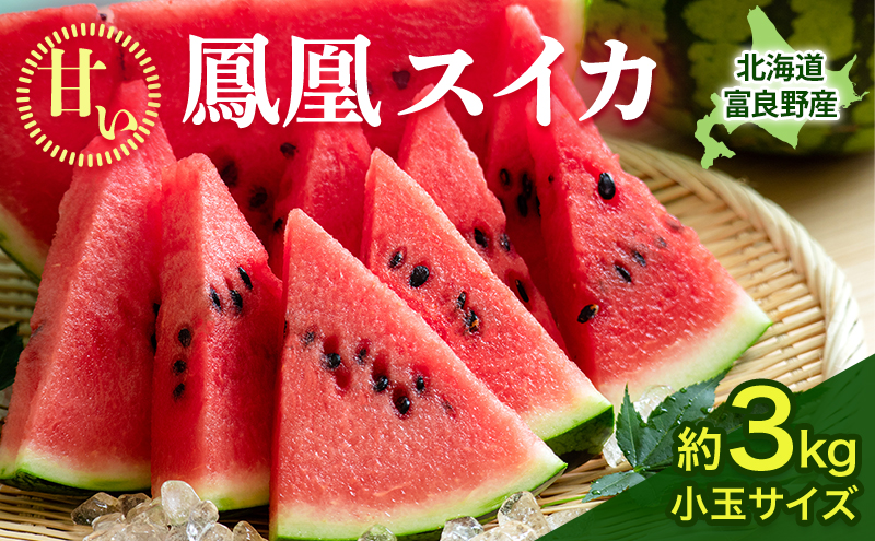 ふらの山部 鳳凰ブランド 夏のフルーツ定期便[メロン・スイカ]各1玉 北海道 富良野産 すいか 西瓜 メロン 夏 フルーツ 果物 くだもの 青果