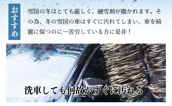 貴方の愛車が輝くワンステップコーティング（ガラス、ホイール含まず）