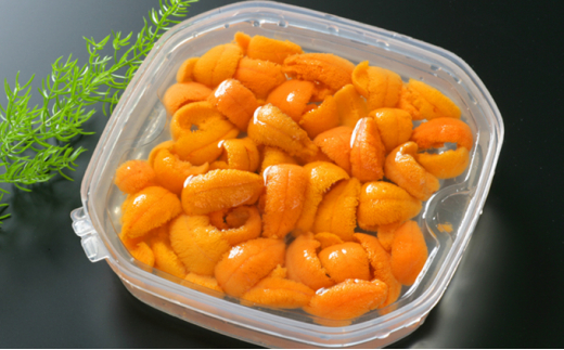 無添加 エゾバフンウニ 食べ比べセット 計200g（折詰・塩水パック） 配送期間C：10月下旬～11月下旬迄 【mh-0246_C】 ウニ ミョウバン不使用 うに 塩水 うに 塩水パック うに 折詰 uni うに 北海道 生ウニ 雲丹 高級 大容量 登別市