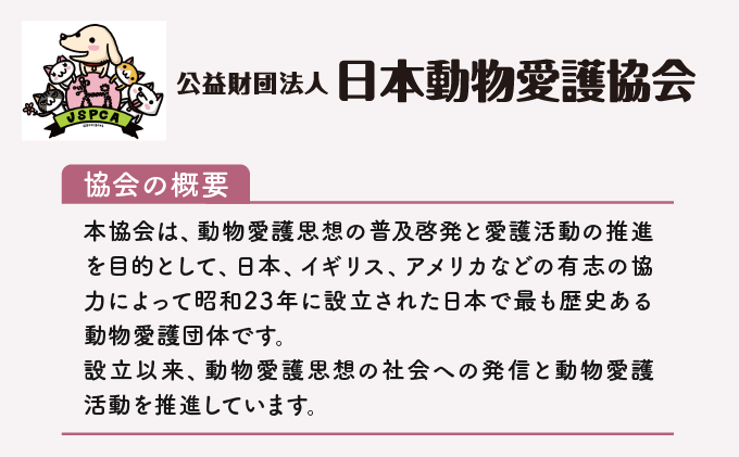 日本動物愛護協会殺処分低減活動への寄附【犬猫殺処分ゼロ】（返礼品なし）【MRI-AiD】【寄付額：5000円】