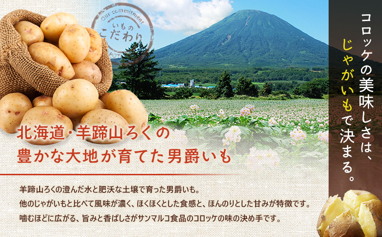 コロモア　羊蹄ごろっと男爵×種までカリッとかぼちゃセット（各3袋） | コロッケ 弁当 お弁当 おつまみ 冷凍 おかず 便利 ほくほく コク コロモア かぼちゃ 男爵 お取り寄せ  恵庭市 恵庭【070084】