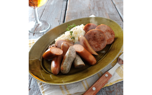 北海道産放牧豚 無添加ウインナーセットｘ2セット【12000301】