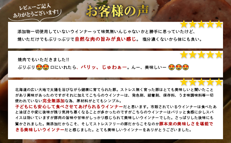 北海道産放牧豚 無添加ウインナーセットB | ふるさと納税 北海道 恵庭 北海道産 放牧豚 無添加 ウインナー ソーセージ セット 食べ比べ  ポーク 粗挽き ハーブ チョリソー ボロニアミニ 和三盆糖 お取り寄せ ファーマーズファクトリー 恵庭市【120110】