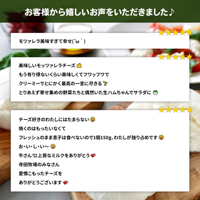 モッツァレラチーズ4個入セット（冷凍）【15000401】