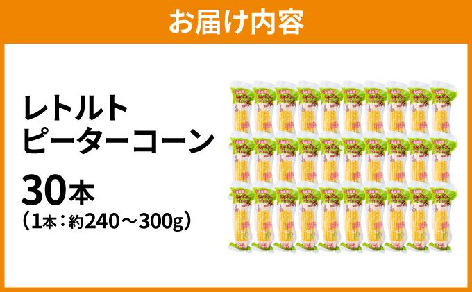 ＜先行予約＞レトルトピーターコーン 30本セット【crd-008】