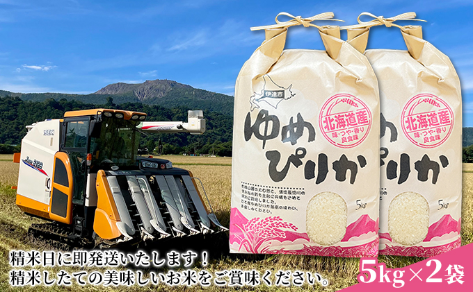 先行予約 9月20日から出荷開始 【令和6年度】 北海道 伊達産 ゆめぴりか 10kg 精米