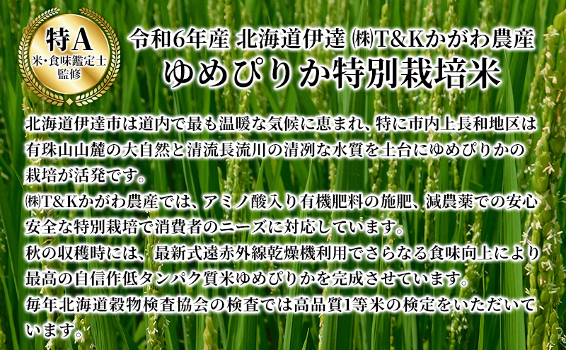 生産者 直送 【令和6年度】 北海道 伊達産 ゆめぴりか 5kg 精米