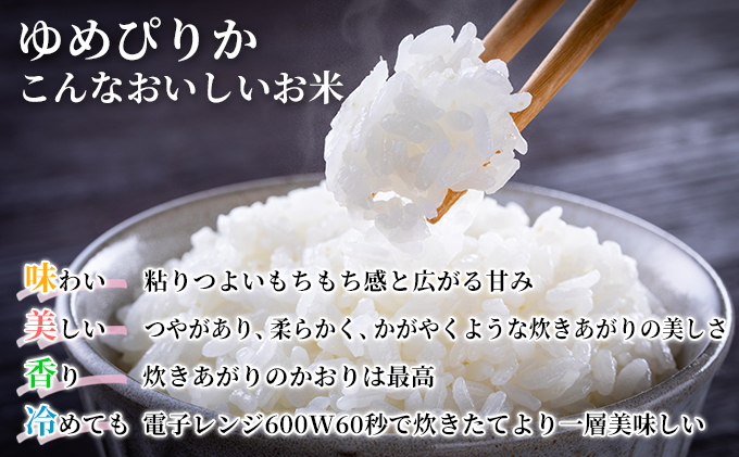 生産者 直送  2ヵ月 定期便【令和6年度】 北海道 伊達産 ゆめぴりか 2kg 精米