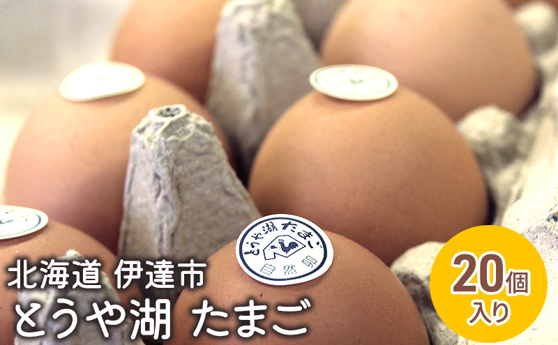 北海道 伊達市 とうや 卵  20個 入り たまご