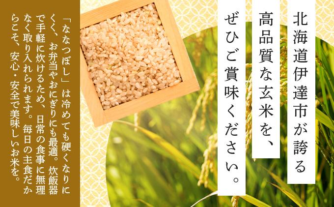 令和7年産 北海道伊達市産 ななつぼし 玄米 10kg コメ 米 こめ ブランド米 送料無料 伊達市
