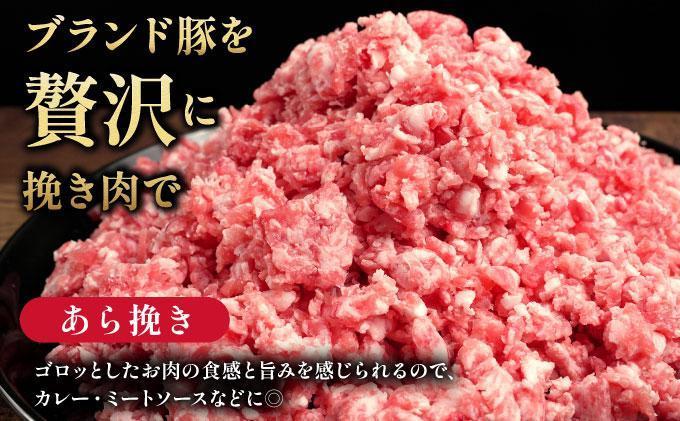 ＜黄金豚＞ブランドポーク 北海道 豚ひき肉 あら挽き 200g 30パック 計6kg | 伊達産 黄金豚 三元豚 ミンチ 挽肉 お肉 小分け ハンバーグ 餃子 カレー 大矢 オオヤミート 冷凍 送料無料