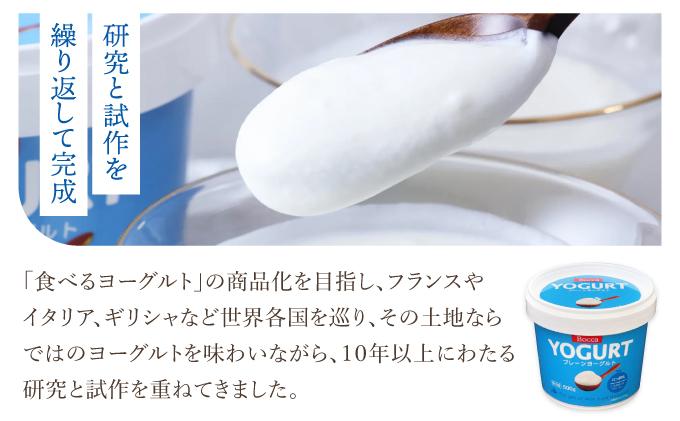 [5525-1206]北海道 牧家 Bocca ヨーグルト 500g 6個 計3.0kg 生乳 ミルク 練乳 濃厚 デザート スイーツ おやつ 乳製品 冷蔵