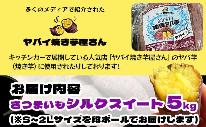 北海道 伊達 さつまいも シルクスイート 5kg 熟成 高糖度 サツマイモ 芋 甘い スイートヤバ芋 産地直送