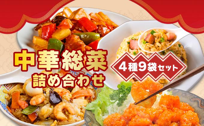 北海道 中華料理店 菜菜の冷凍レトルト 詰め合わせ 9袋 セット 惣菜 エビチリ チャーハン 酢豚 中華丼 レトルト 食品 時短 便利 簡単 本格 中華 お店の味 ケイズ企画 送料無料 伊達