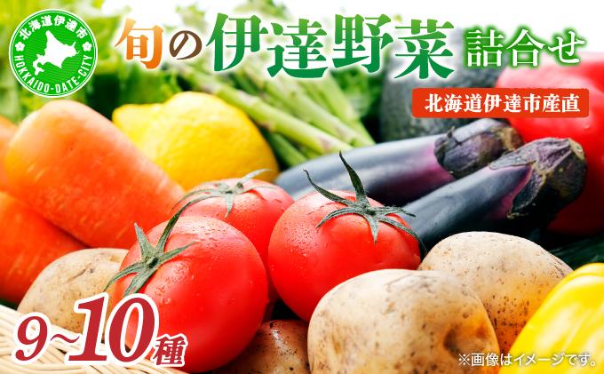 【2026年発送】【先行予約】 北海道 伊達市 産直・旬のおまかせ野菜詰合せ 9〜10種 dnk-001