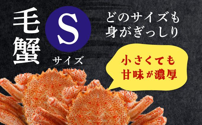 毛ガニ（姿身）Sサイズ 1尾 ogm-013