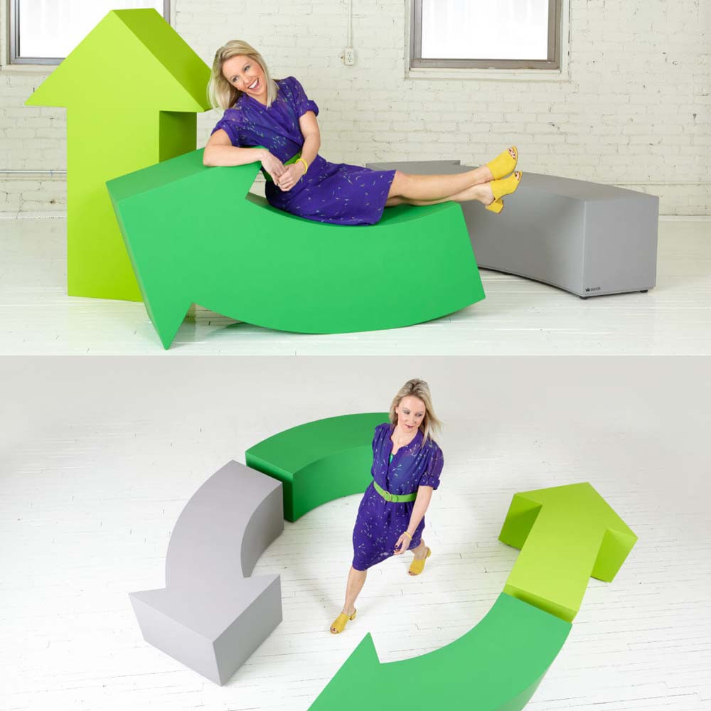 Arrows （A） 椅子 イス インテリア オブジェ 置物