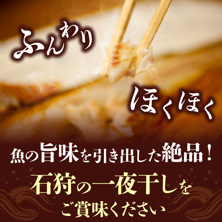 750031 旨塩 いしかり一夜干しセット 12枚入（カレイ・ホッケ・にしん・4種）