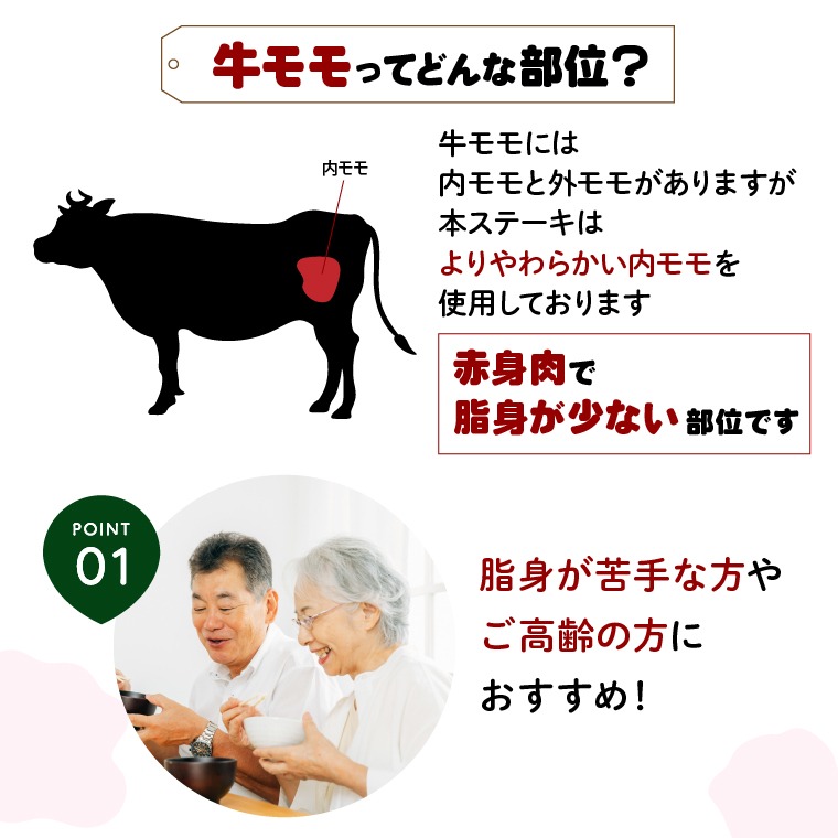 120028001 北海道産牛カットステーキ（450g）