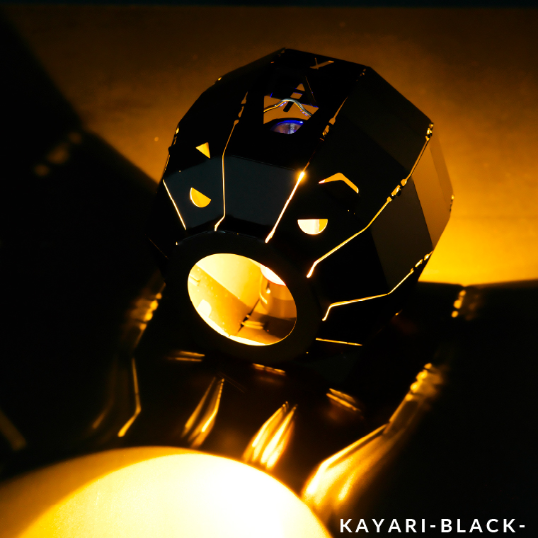 570016 KAYARI-BLACK-（スチール）｜キャンプ用具 アウトドアグッズ 蚊取り線香ホルダー カヤリ トリパス ブラック