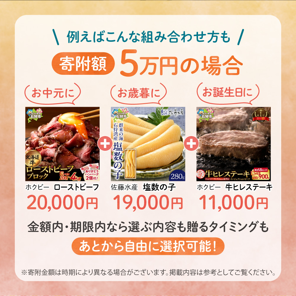 あとからセレクト【ふるさとギフト】90万円｜選べる返礼品 ギフト券 ギフト 贈答 プレゼント 海鮮 肉 惣菜 北海道 石狩市