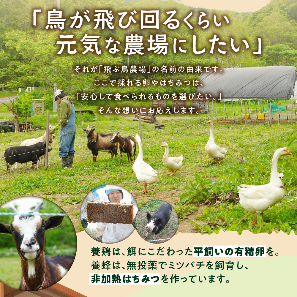 飛ぶ鳥農場　海の街たまごプリン　6個