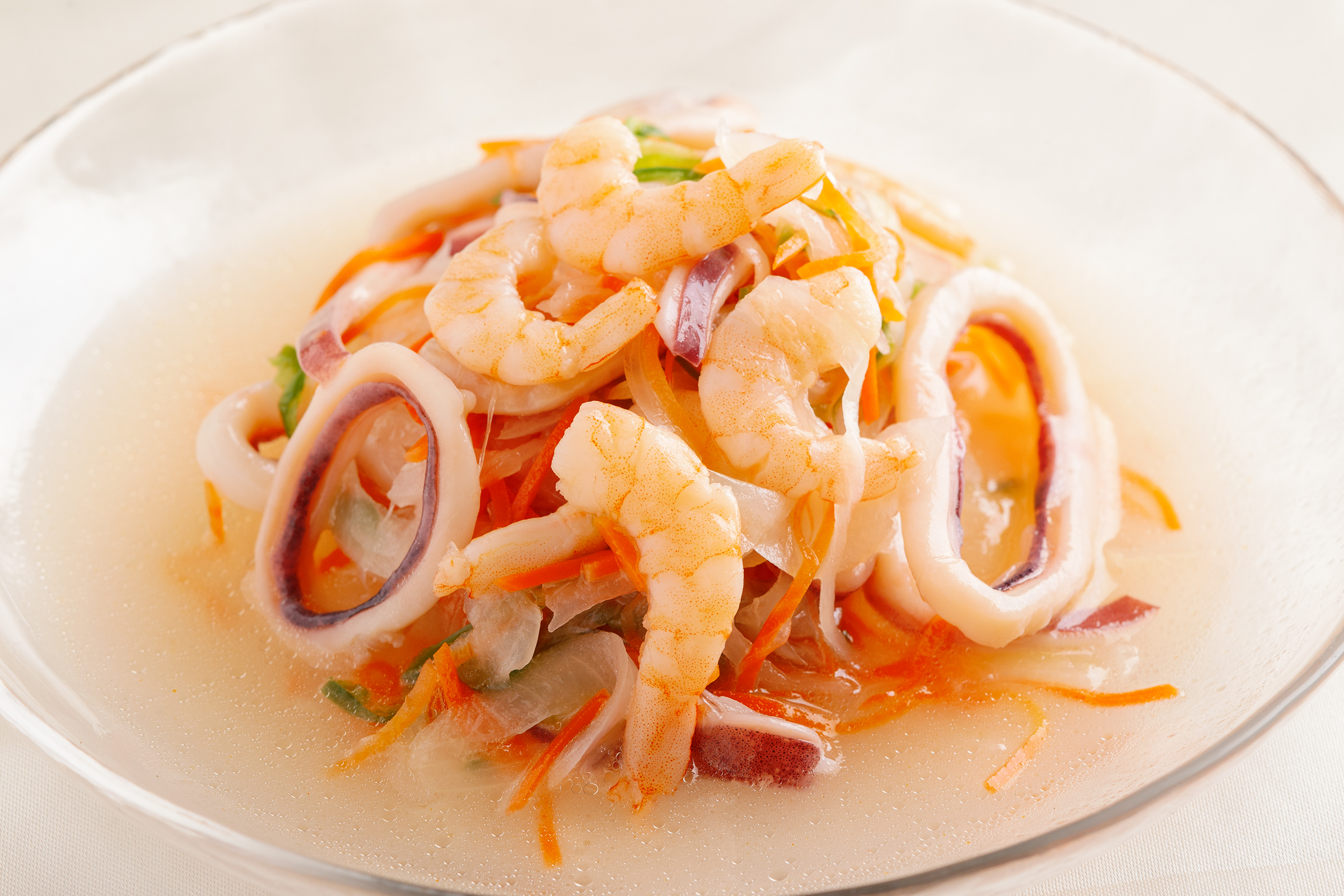 いかとえびのマリネと貝づくしサラダ HOKR007