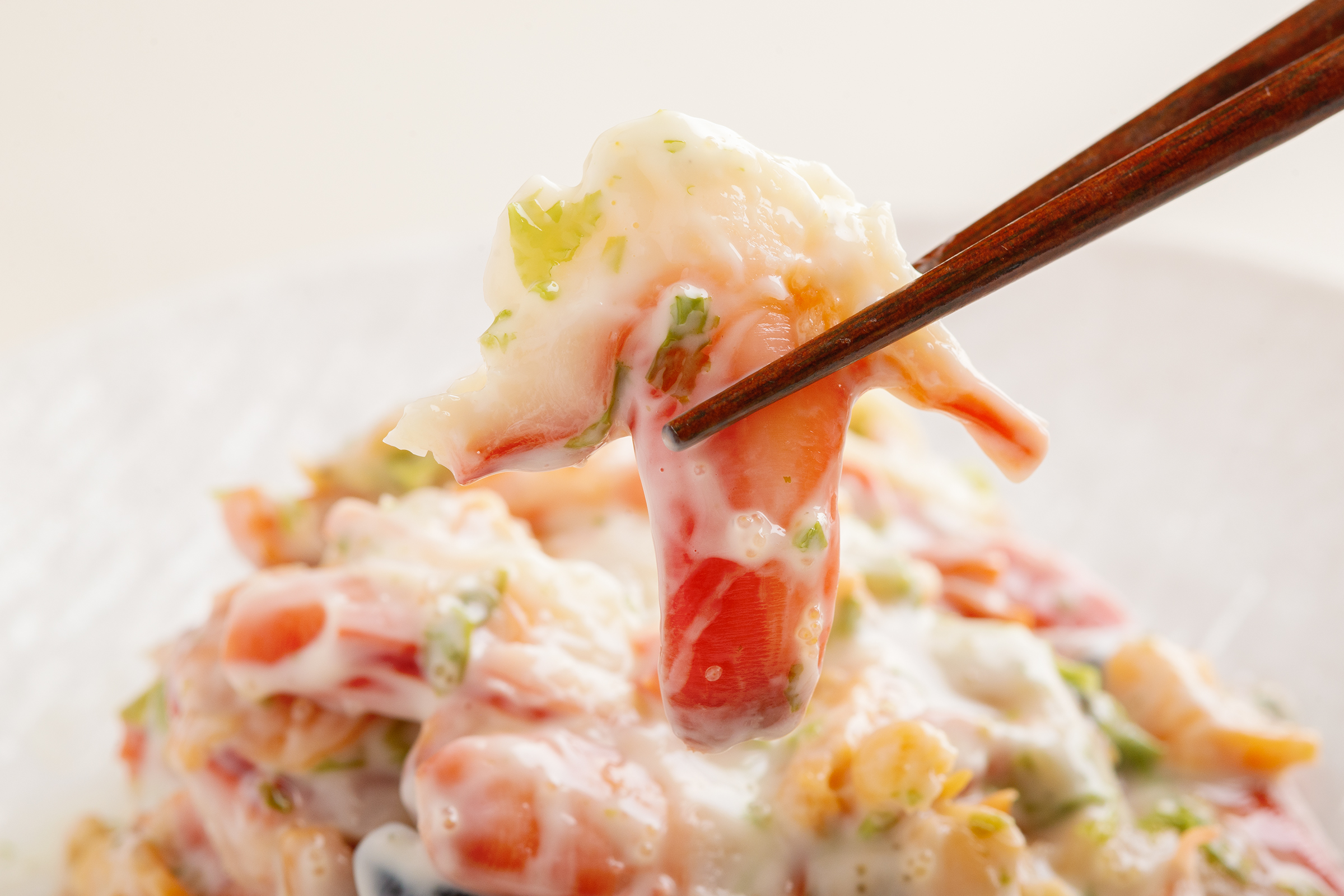 いかとえびのマリネと貝づくしサラダ HOKR007